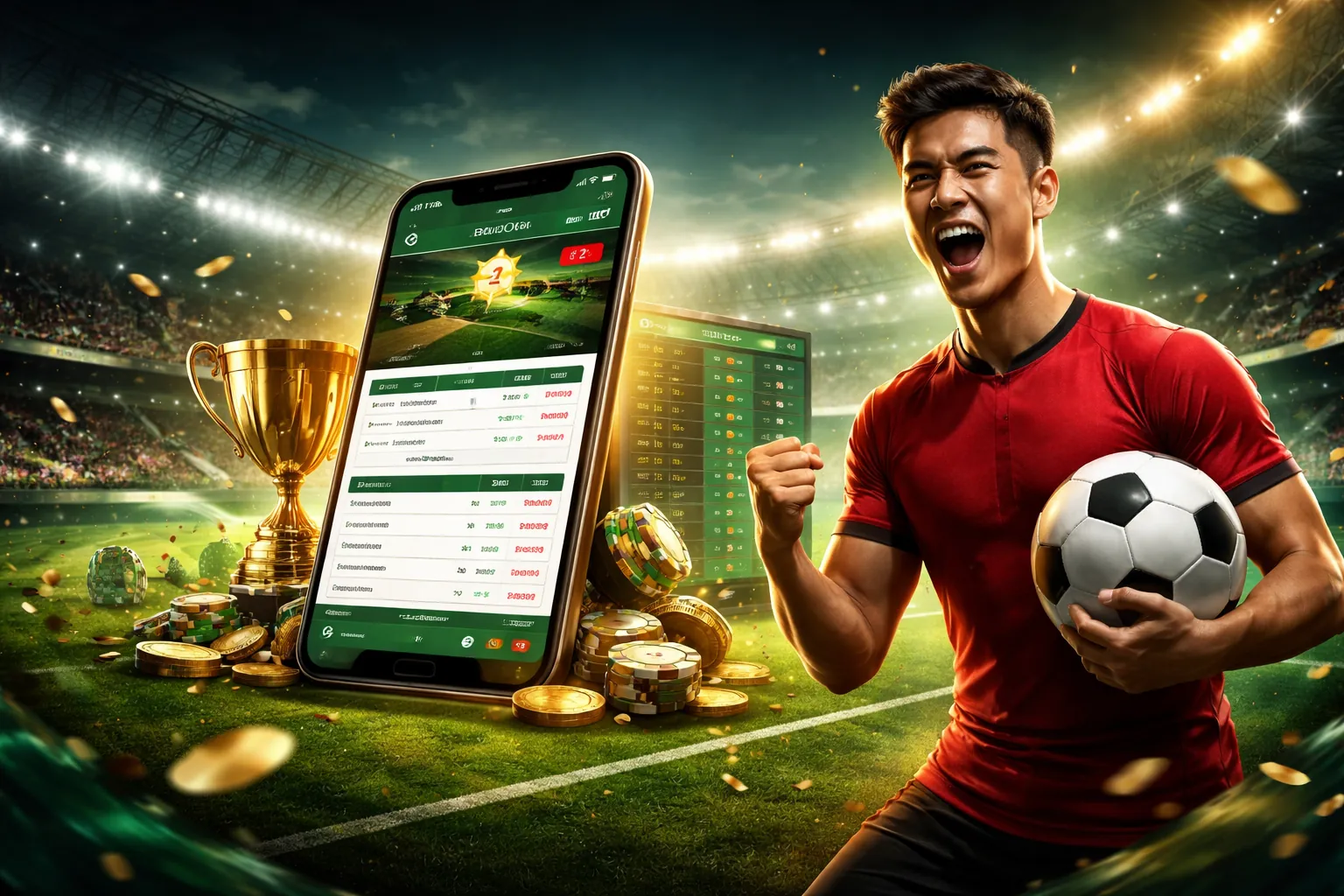 Cá cược thể thao you88 apk tại sân vận động lớn